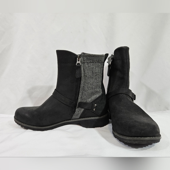 Eddie Bauer Covey black  boots women's size 8 - Picture 3 of 14